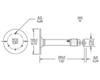 Accessorio di montaggio TC9208 per soffitto