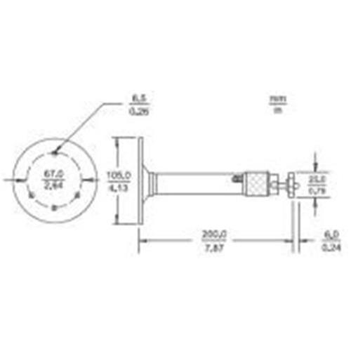 Accessorio di montaggio TC9208 per soffitto