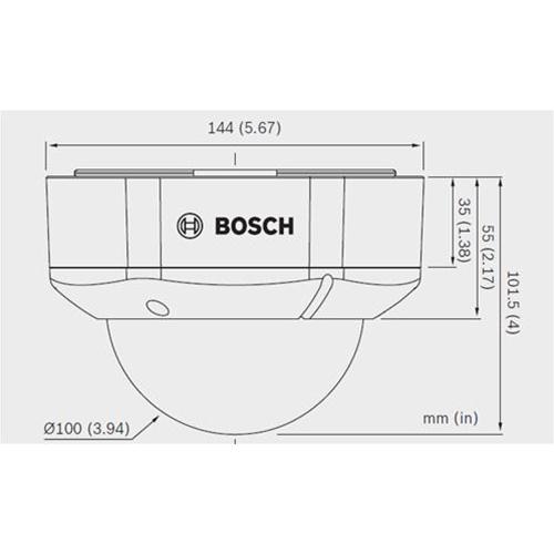 Telecamera DOME Day-Night Meccanico IP66 ANTIVANDALO -  risoluzione 540TVL/580TV