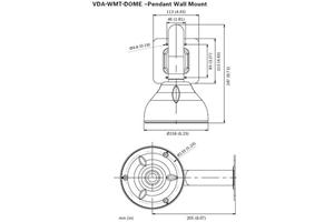 Staffa da muro per telecamere FlexiDome
