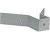 Staffa per montaggio ad angolo MIC-CMB-WD in alluminio bianco