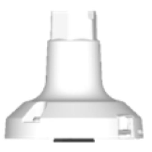 Staffa adattatore per tubo pendente soffito...