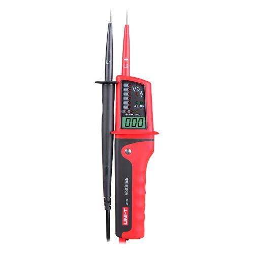 UT15C UNI-T Tester tensione e continuità 12-690V AC/DC, CAT IV 600V, LED sequenziali, resistenza terra