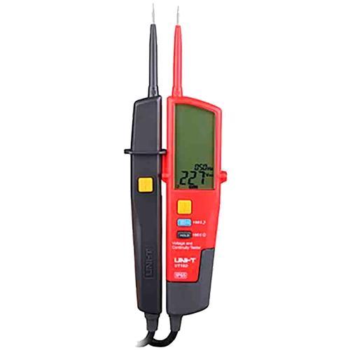 UT18D Uni-Trend Technology Tester tensione 12-690V AC/DC, CAT IV 600V, display LCD, sequenza fasi, carico fantasma, NCV