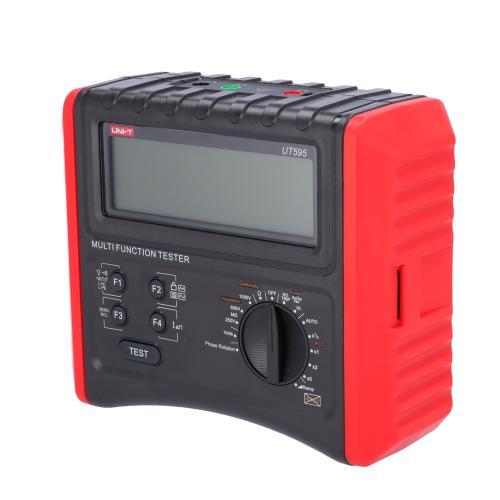 UT595 UNI-T Tester multifunzione impianti, RCD/Loop/Isolamento/Continuità, memoria 9999, CAT III 300V