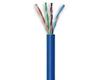 BNUU6A-E Cavo dati UTP Cat6 A Realizzato con guaina LSZH Blu