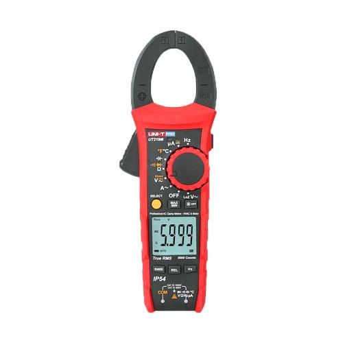 UT219M UNI-T Pinza industriale 600A AC True RMS, CAT IV 600V, IP54, display EBTN, LoZ, NCV, Bluetooth