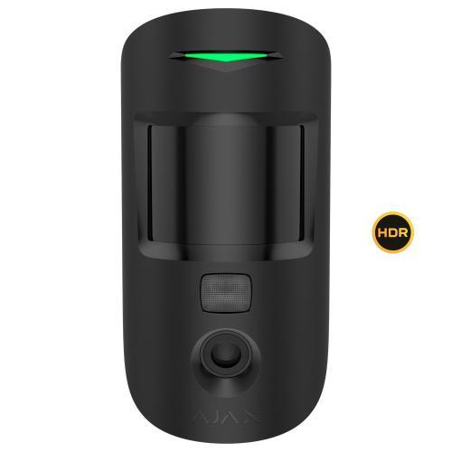 Ajax MotionCam rilevatore con camera Jeweller nero
