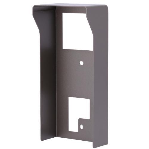 Tettuccio antipioggia a parete per videocitofono