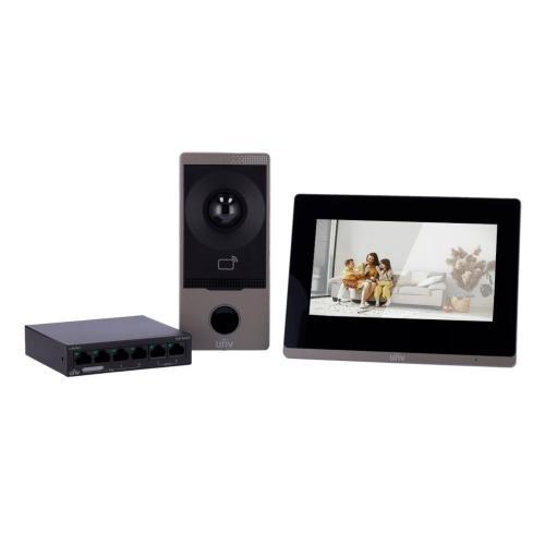 Kit videocitofonico IP/WiFi 2MP monitor 7"
