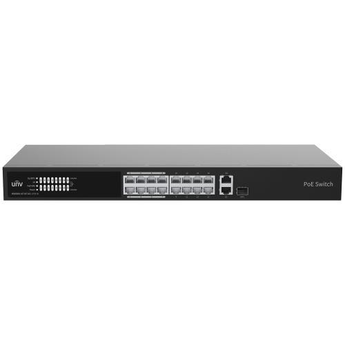 Switch PoE 16p 10/100 + 2 GbE + SFP 150W