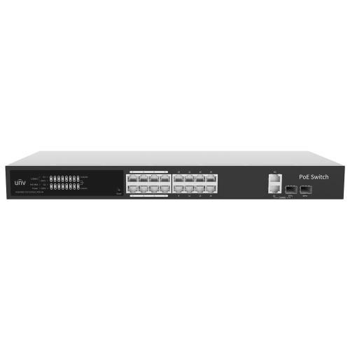 Switch PoE 16p GbE + 2 GbE + SFP 250W