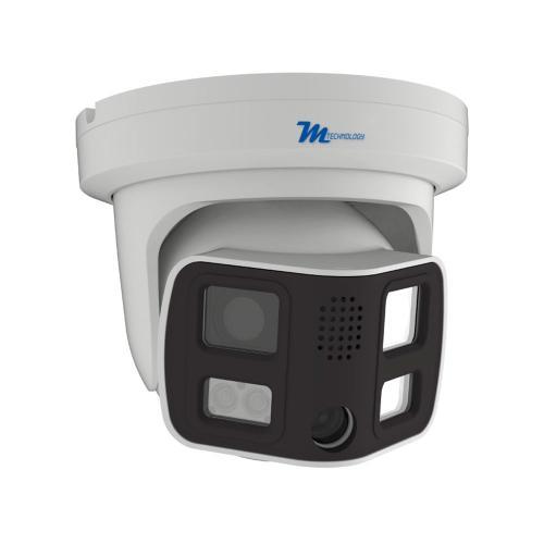 Telecamera Dome IP Panoramica 8MP (2x4MP) 180°