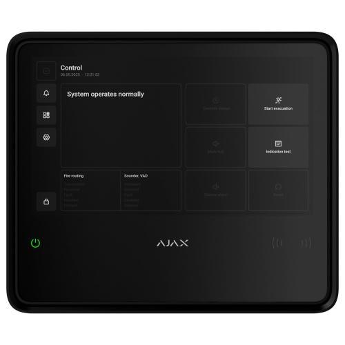 Centrale antincendio Ajax EN54 Fire Hub Jeweller, wireless, 200 dispositivi, ...