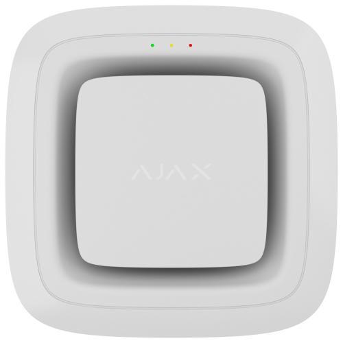 Sirena acustica Ajax EN54 Jeweller, wireless, certificata EN54-3, bianca