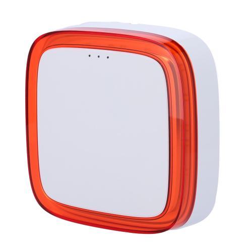 Segnalatore ottico Ajax EN54 VAD Jeweller, wireless, certificato EN54-23, bianca