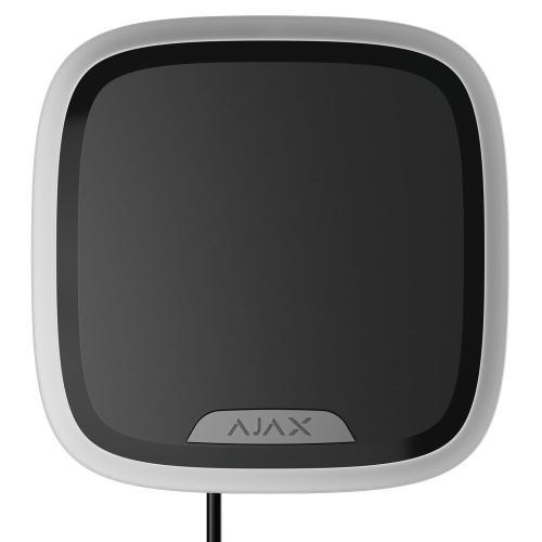 Sirena esterna cablata Fibra, 113dB, LED strobo, antisabotaggio, IP54, nera