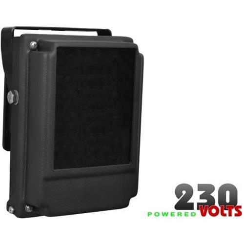 IR illuminator powered 230Vac/110Vac auto-sensing -30°-