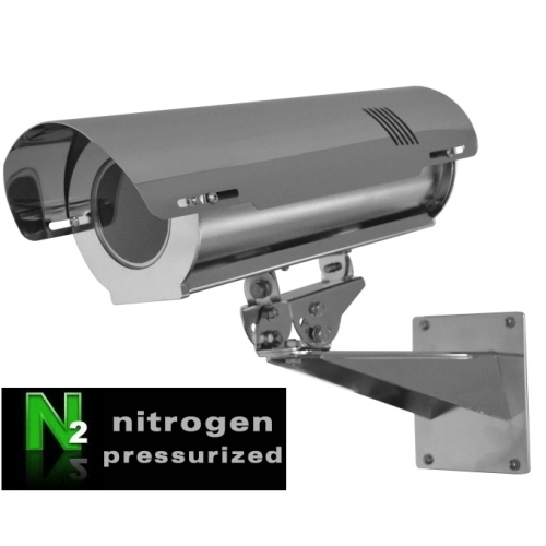 Custodia inox AISI 316L CSX828P pressurizzata - 280 mm, 12V