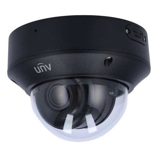 Dome 4MP varifocale Dual Light IR 40m IK10 nera