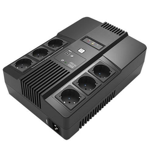 Gruppo di continuità UPS SAI mono fase - Potenza 600VA/360W