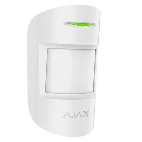 Rilevatore movimento wireless Jeweller PIR+microonde 12m antimask bianco