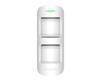 Rilevatore PIR esterno wireless Jeweller, doppio sensore, antimask, pet immune 20kg, IP54, bianco