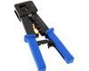 Pinza a crimpare professionale per cavi LAN RJ45 passanti