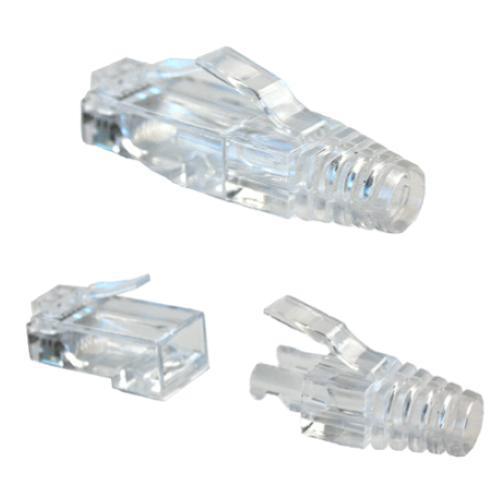 Connettore RJ45 passante pass-through