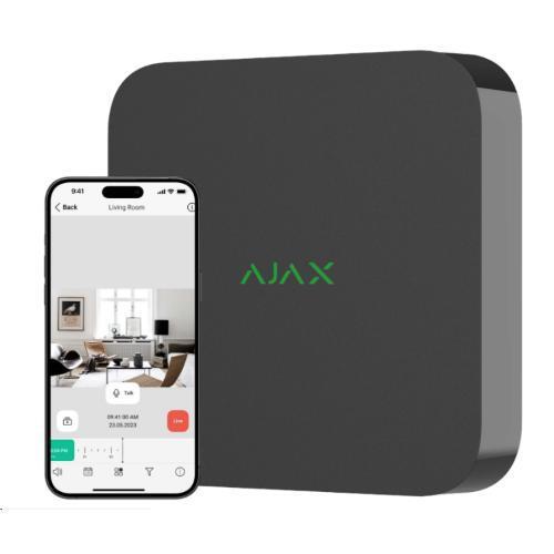 Videoregistratore Ajax NVR 8 canali, registratore di rete per telecamere IP Ajax e ONVIF