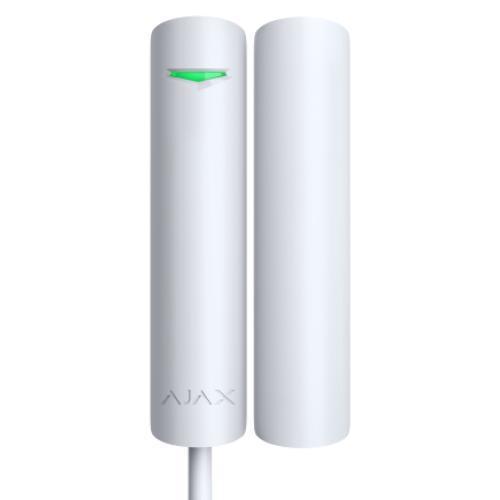 Ajax Fibra - Contatto magnetico per porta/finestra con rilevamento di vibrazione e inclinazione - Protocollo Fibra - bianco