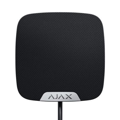 Sirena cablata Fibra interno 105dB, LED, tamper, nero