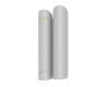 Contatto magnetico wireless Ajax DoorProtect Superior Jeweller, bianco, certificato grado 2