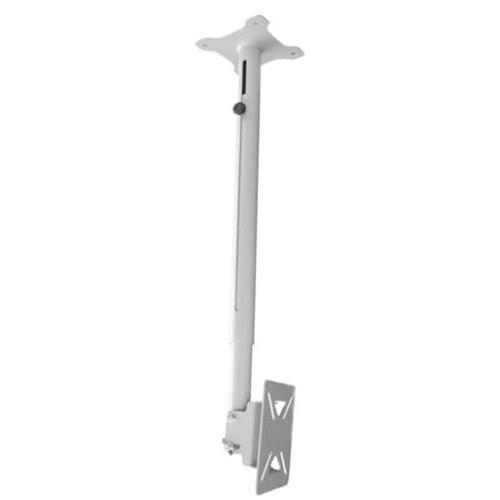 Supporto da soffitto telescopico per monitor LCD VESA in alluminio