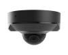 Telecamera Ajax DomeCam compatta 8Mp wireless Jeweller, camera IP dome con ottica fissa 4mm. Risoluzione 8 Megapixel, IR intelligente, design discreto. Protezione IP65, antivandalo IK10, colore nero.