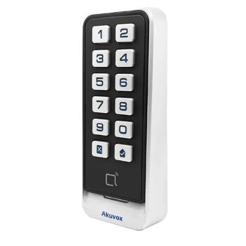 Lettore accessi Akuvox CRM11 card+PIN metallo