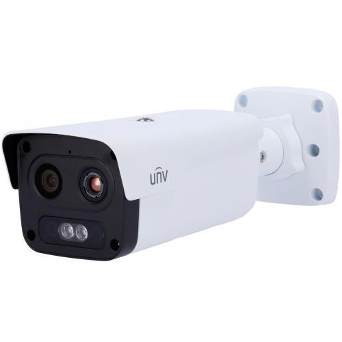 Telecamera bispecttrale termica+ottica 4MP bullet 4mm