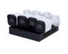 Kit PoE 4 Bullet 2MP + NVR 8CH Uniarch