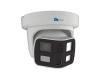 Telecamera Dome IP Panoramica 8MP (2x4MP) 180°