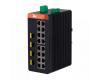 Switch industriale managed 20 porte Gigabit con 16 PoE++ Hi-PoE 90W (240W