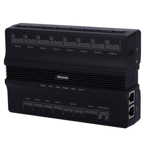 Controller accessi 4 varchi 8 rele PoE WiFi LTE 100.000 utenti