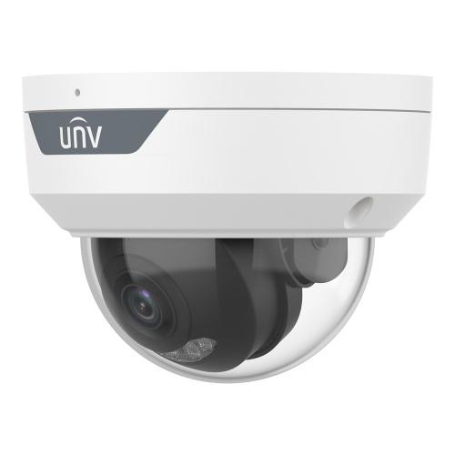 Dome IP 4MP 2.8mm Dual Light IR+luce bianca 30m PoE