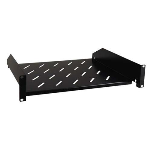Ripiano rack nero 2 unità profondità 315mm